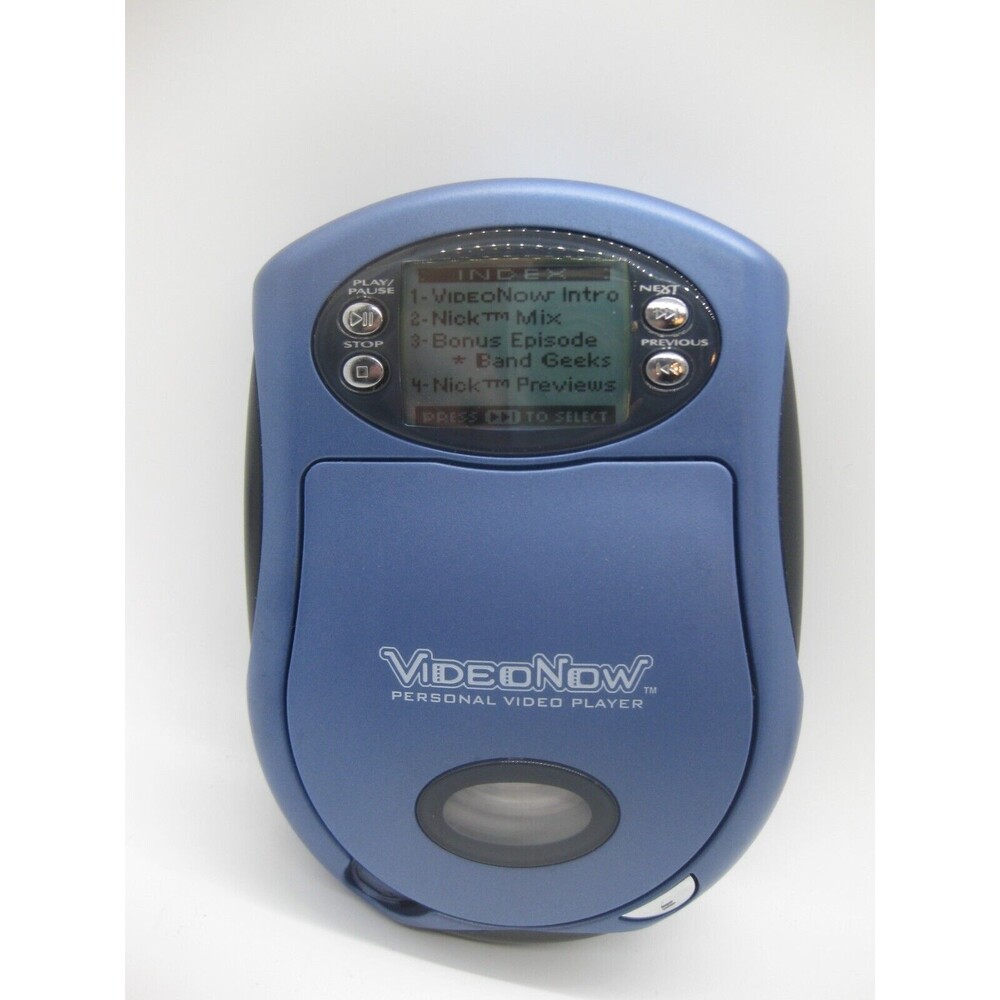 VideoNow 2003 Personal Video Player with Sponge Bob disc and others